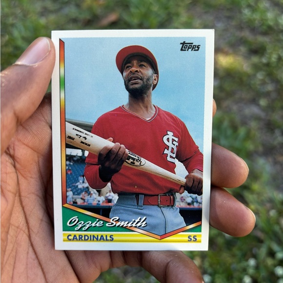 Topps Ozzie Smith Baseball Card - Picture 1 of 2